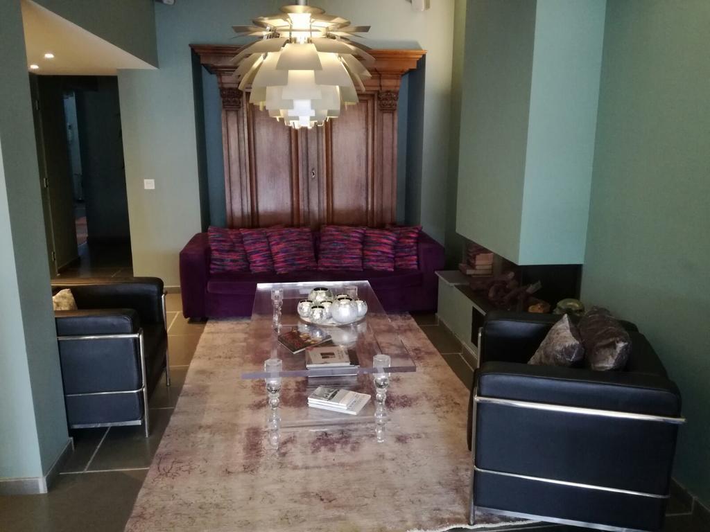 B&B Saint-Georges -Located In The City Centre Of Bruges- מראה חיצוני תמונה The interior of the 1930s house